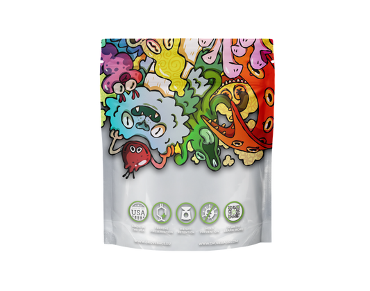 TerpLoc 1/4 Pound Velvet Soft Touch - Child Resistant Pouch - MultiColor - Single