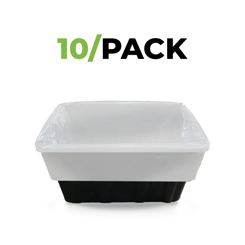 TerpLoc 27 Gallon White Tote Liner - Single