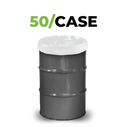 TerpLoc 55 Gallon White Drum Liner - Case