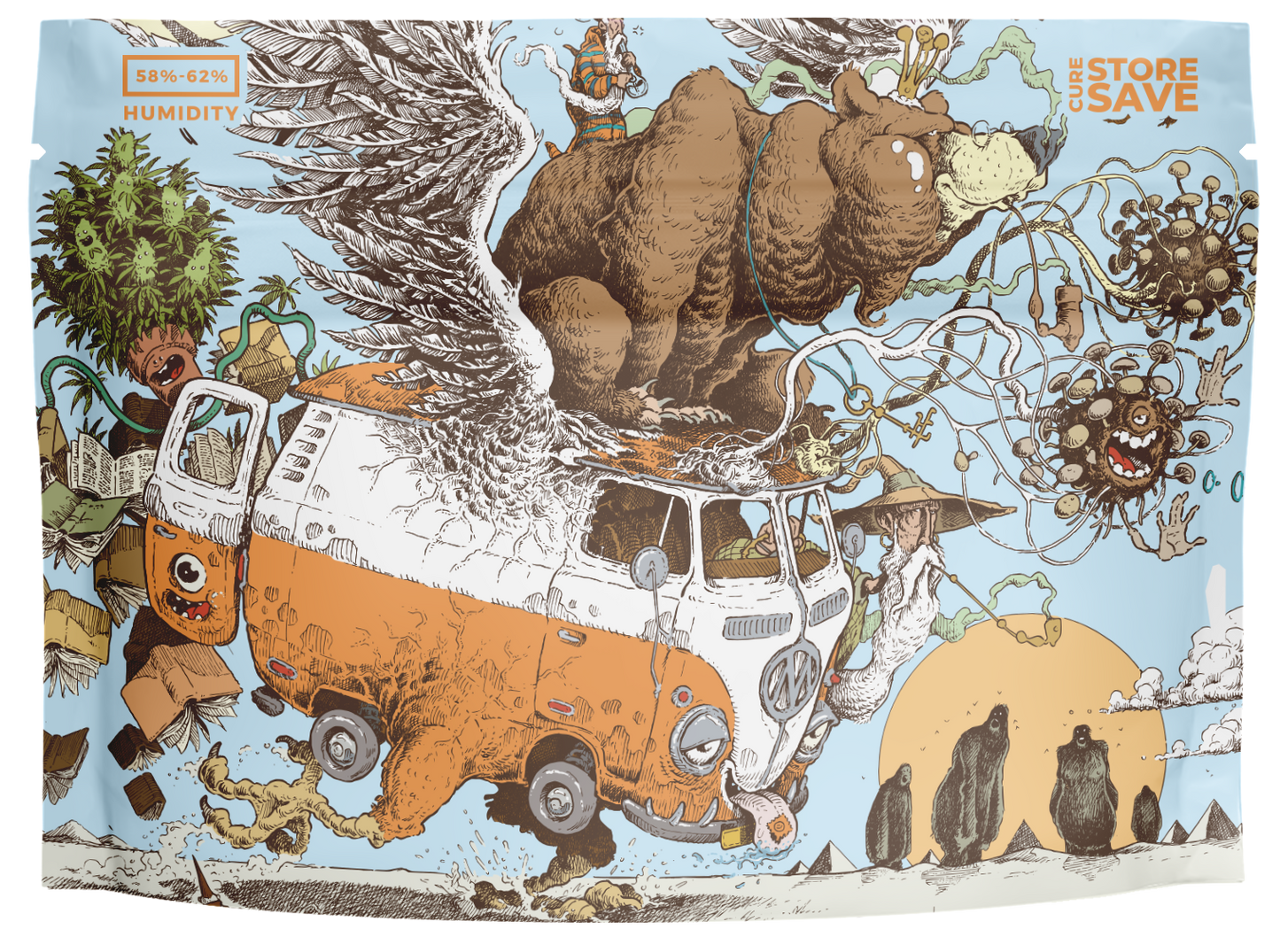 Mossy Giant Custom TerpLoc® Bag - The Bear