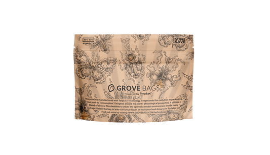 Cannabugs Terploc 1/4 Ounce Pouch - Child Resistant - Single