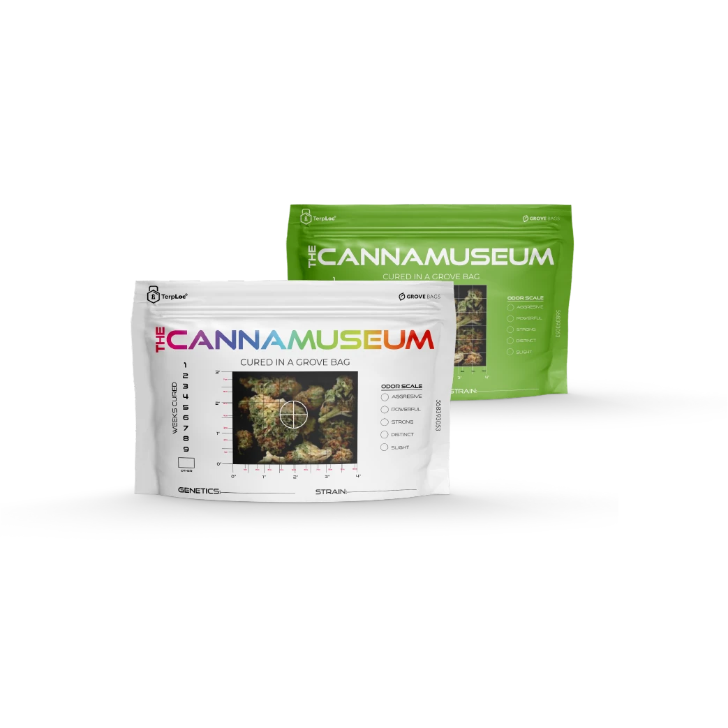 TerpLoc 1 Ounce Cannamuseum - Child Resistant Pouch - Single