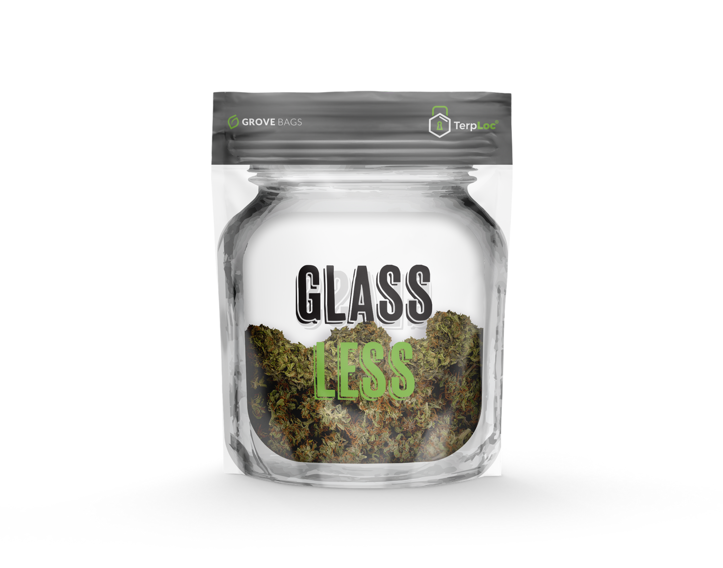 TerpLoc 1/2 Ounce Glassless Pouch - Five Track Zipper - Single