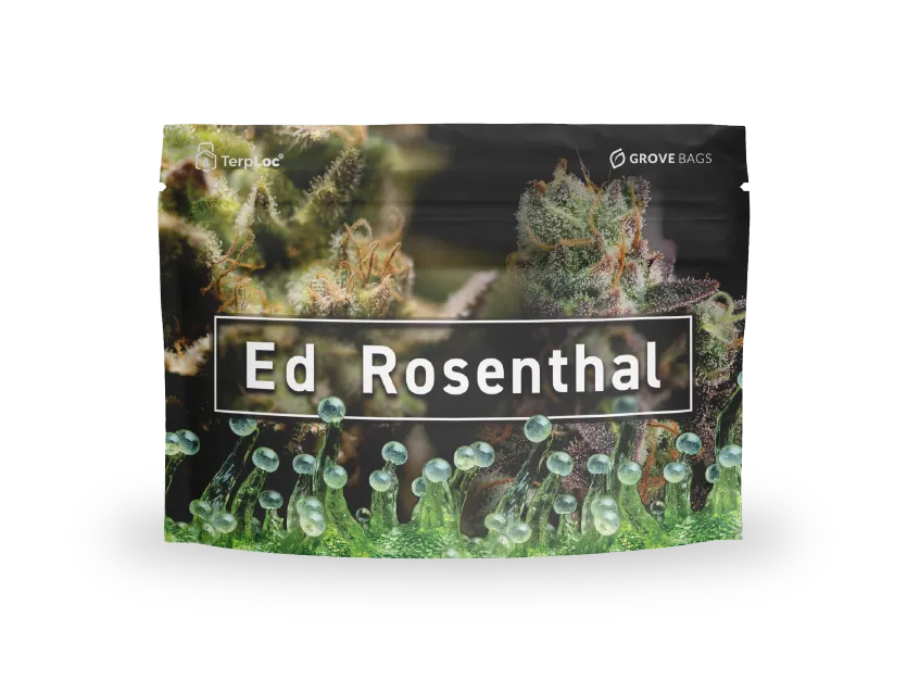 Ed Rosenthal Terploc 1/4 Ounce Pouch - Child Resistant - Single
