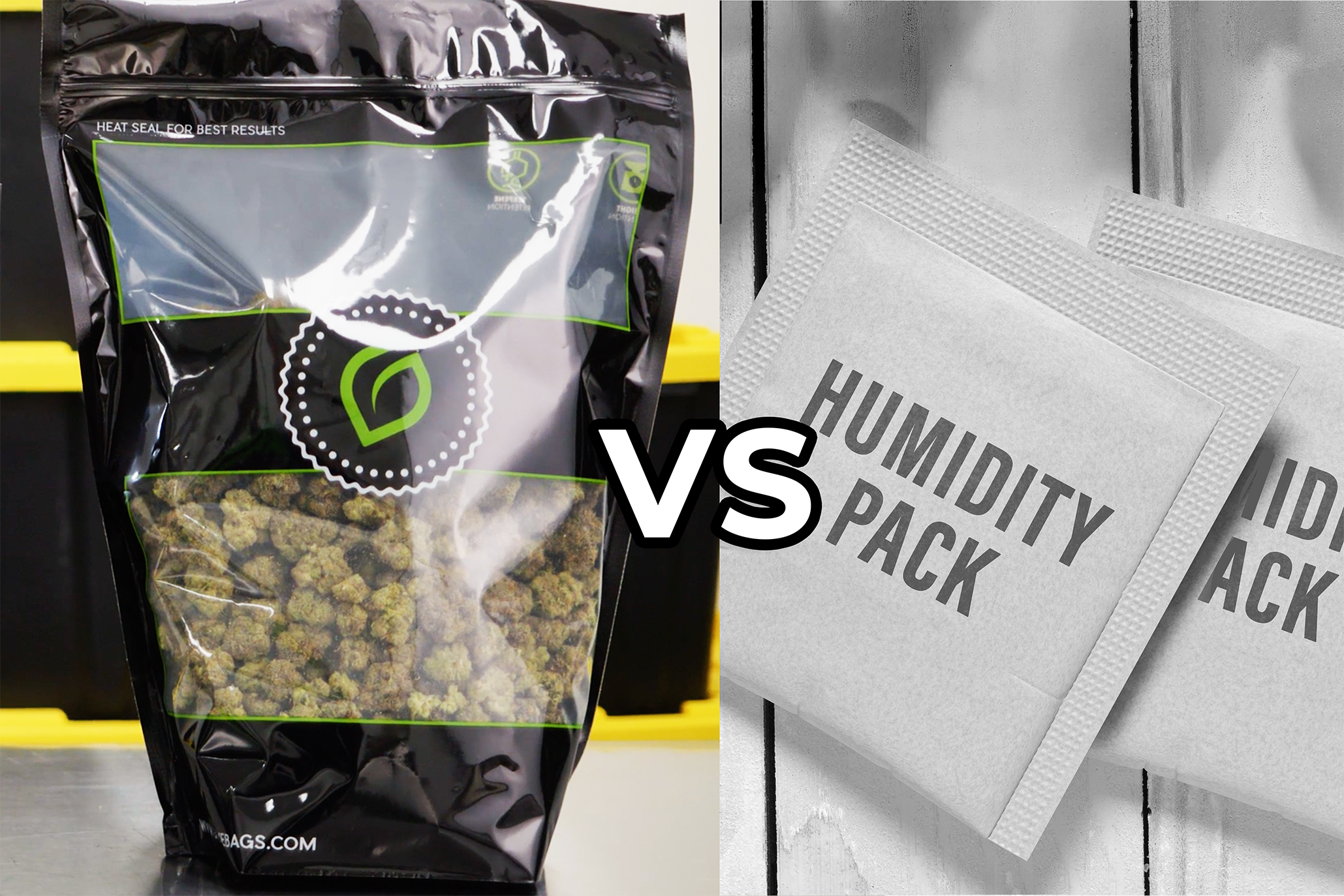 TerpLoc® by Grove Bags vs Two-Way Humidity-Based Storage