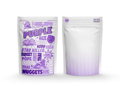 TerpLoc 1 Ounce Signature Strain Series - Child Resistant Pouch - Single