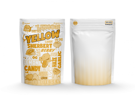 TerpLoc 1 Ounce Signature Strain Series - Child Resistant Pouch - Single