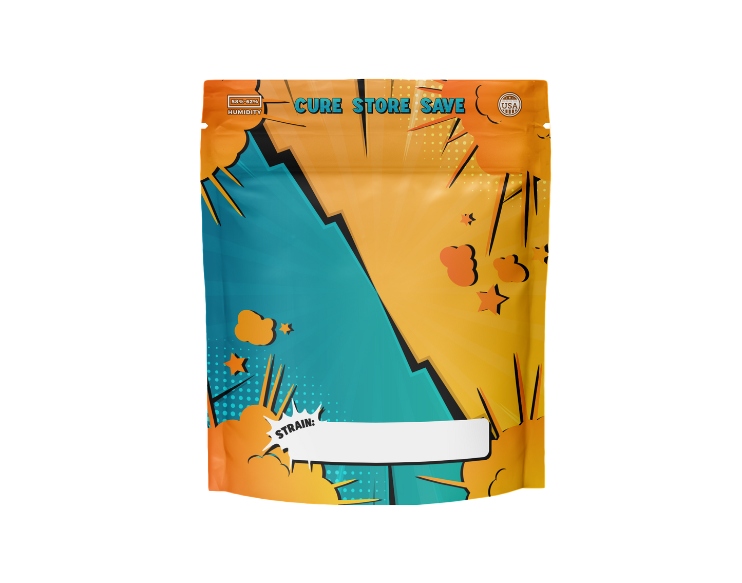 TerpLoc 1/4 Pound Velvet Soft Touch - Child Resistant Pouch - Single