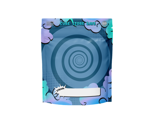 TerpLoc 1/4 Pound Velvet Soft Touch - Child Resistant Pouch - Single