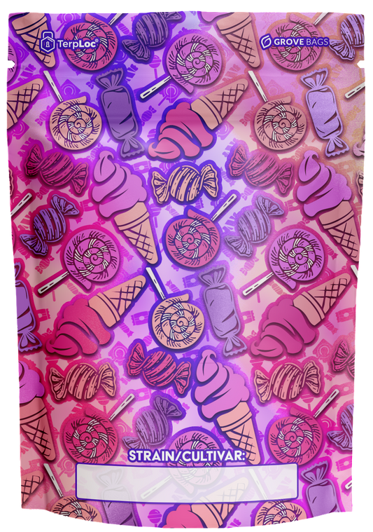 Terploc® 1 Ounce Strain Profile - Child Resistant Pouch - Single