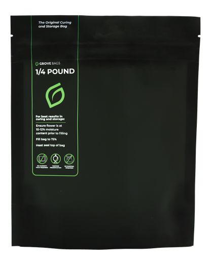 TerpLoc 1/4 Pound Window Pouch - Velvet Soft Touch - Child Resistant - Single