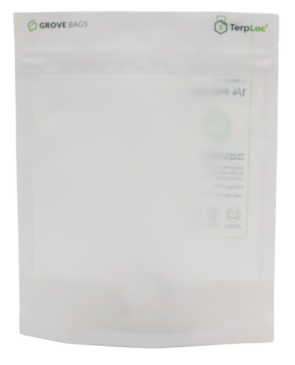 TerpLoc 1/4 Pound Window Pouch - Velvet Soft Touch - Child Resistant - Single