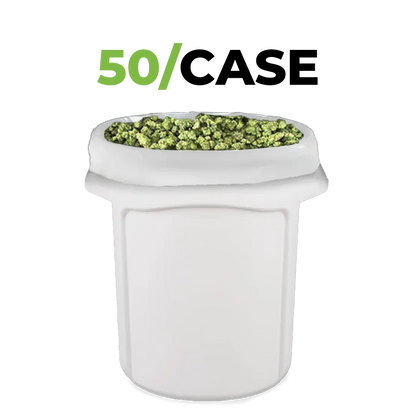 Terploc 20 Gallon White Bin Liner - Case