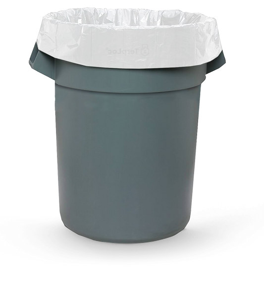 Terploc 20 Gallon White Bin Liner