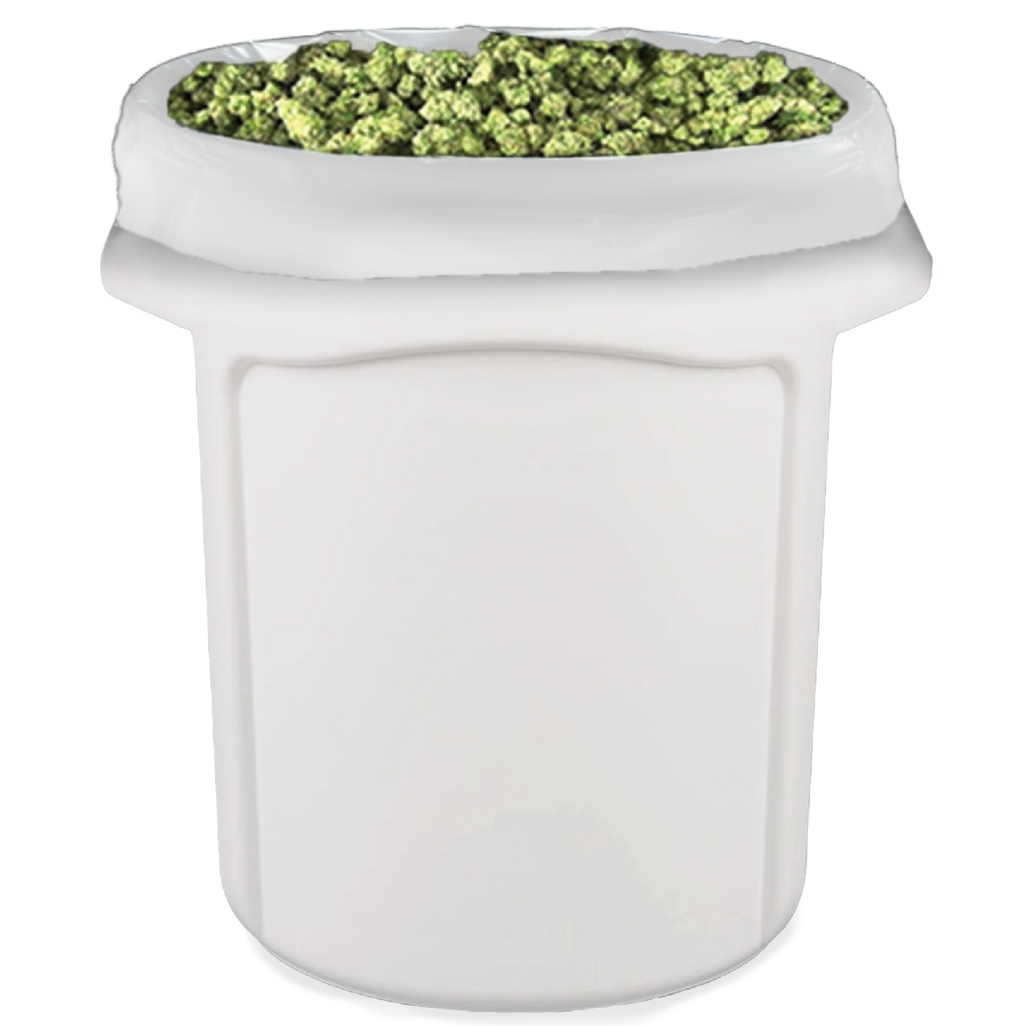 Terploc 20 Gallon White Bin Liner - Single