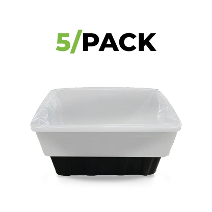 TerpLoc 27 Gallon White Tote Liner - Single