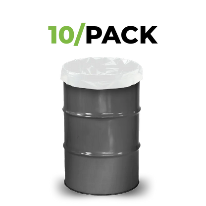 TerpLoc 55 Gallon White Drum Liner - Single