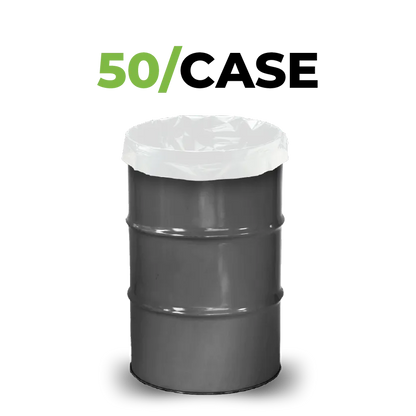 TerpLoc 55 Gallon White Drum Liner