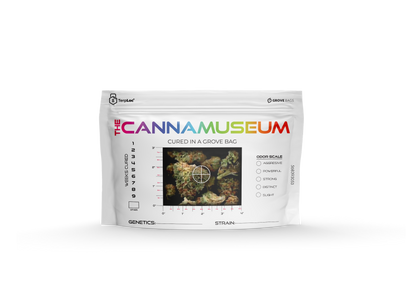 TerpLoc 1 Ounce Cannamuseum - Child Resistant Pouch - Single