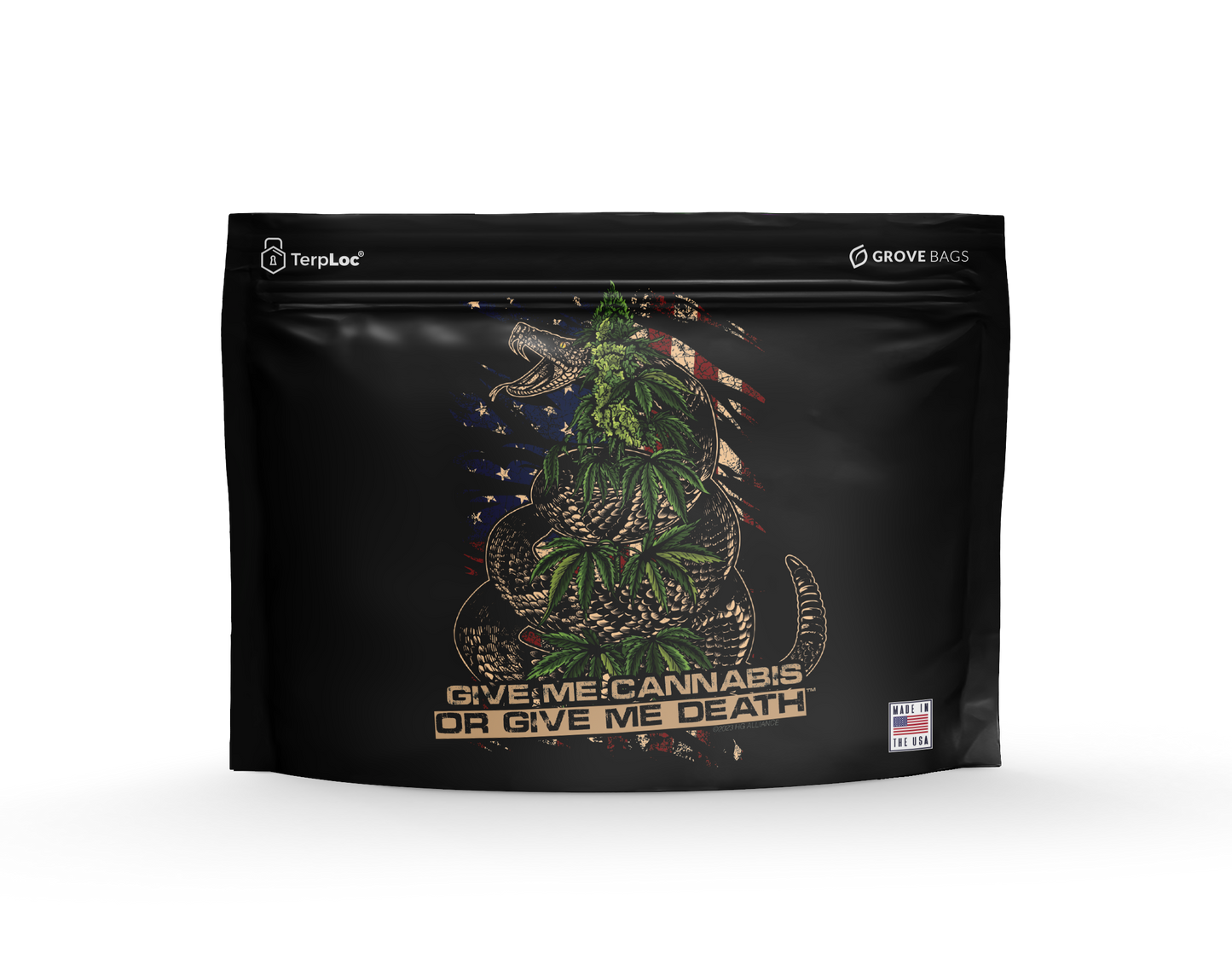HeroGrown® Custom TerpLoc® Bag