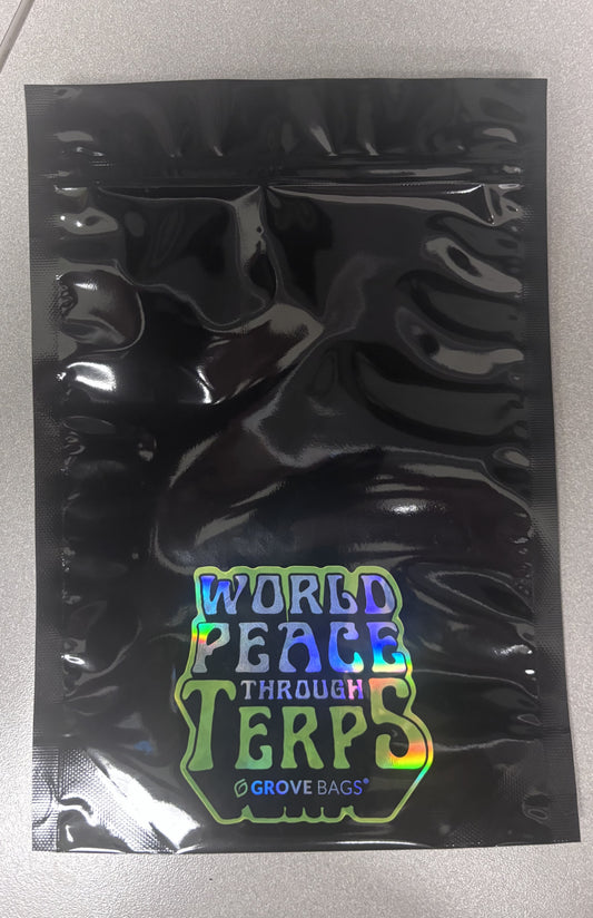 World Peace Through Terps Terploc Pouch - Single