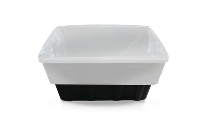 TerpLoc 27 Gallon White Tote Liner - Case